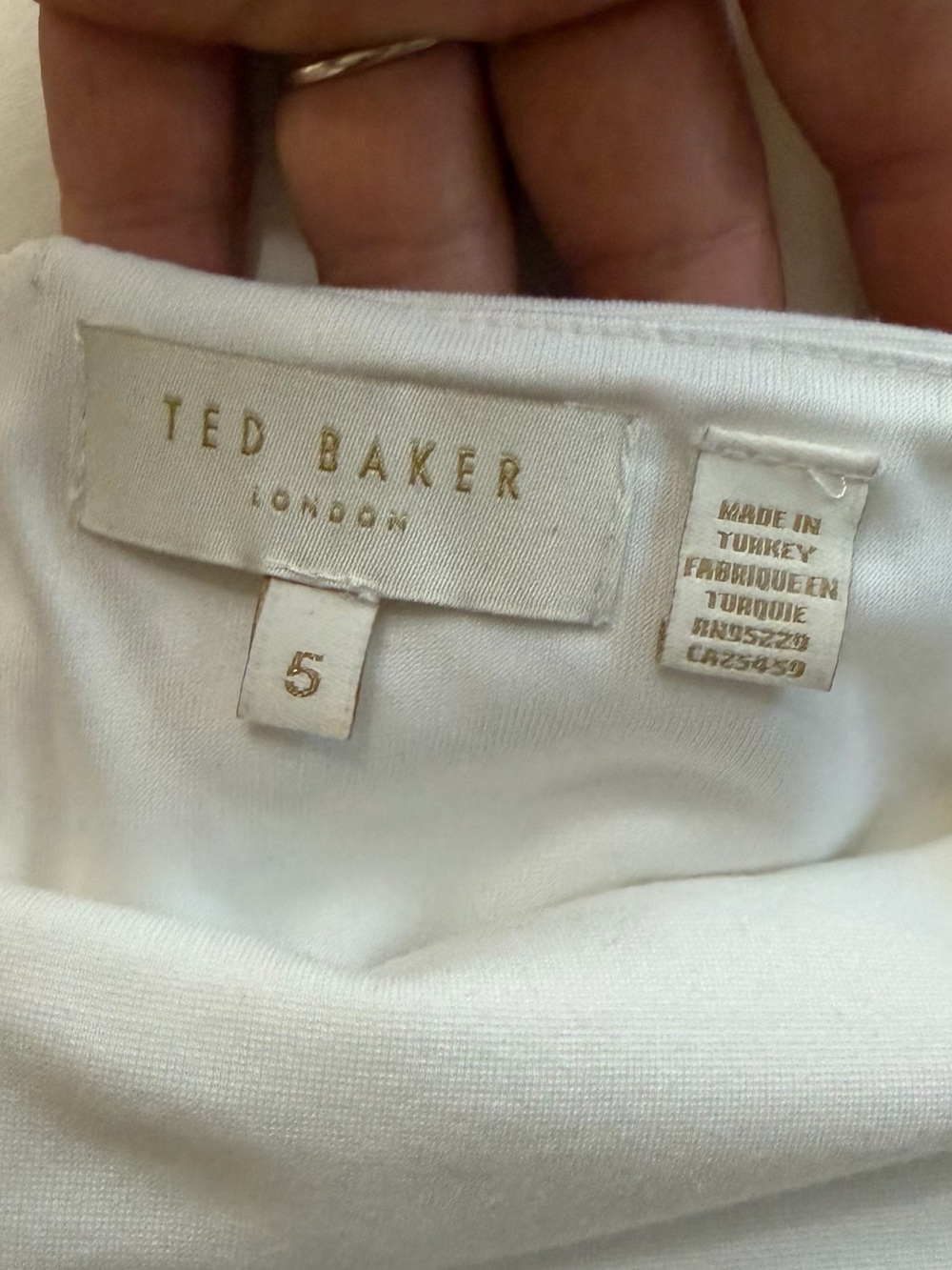 Ted Baker Bardot Ruffle Off Shoulder Top - Picture 16 of 16